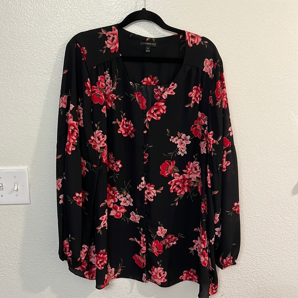 Lane Bryant Blouse Size 24